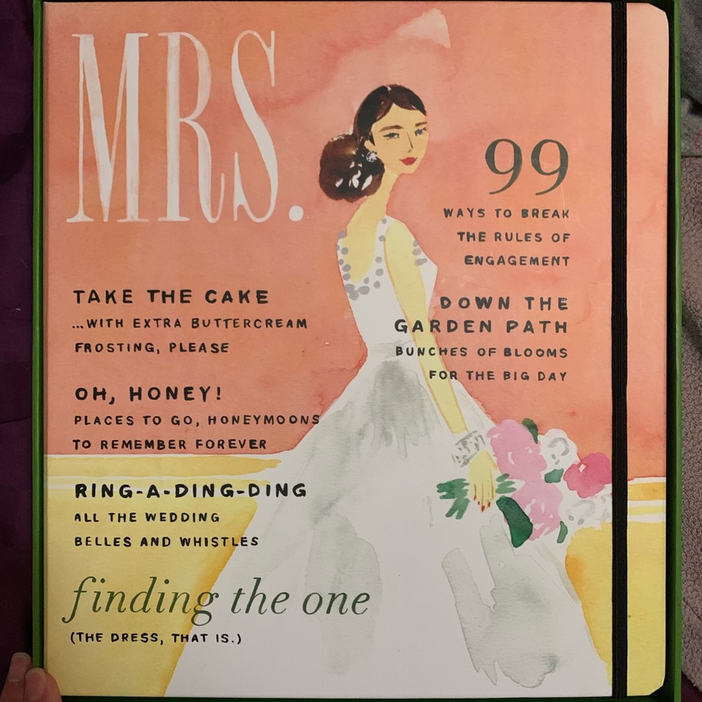 Kate Spade 3 Ring Wedding Planner Binder